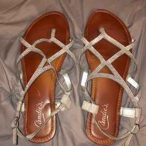 Size 9 sparkly sandals